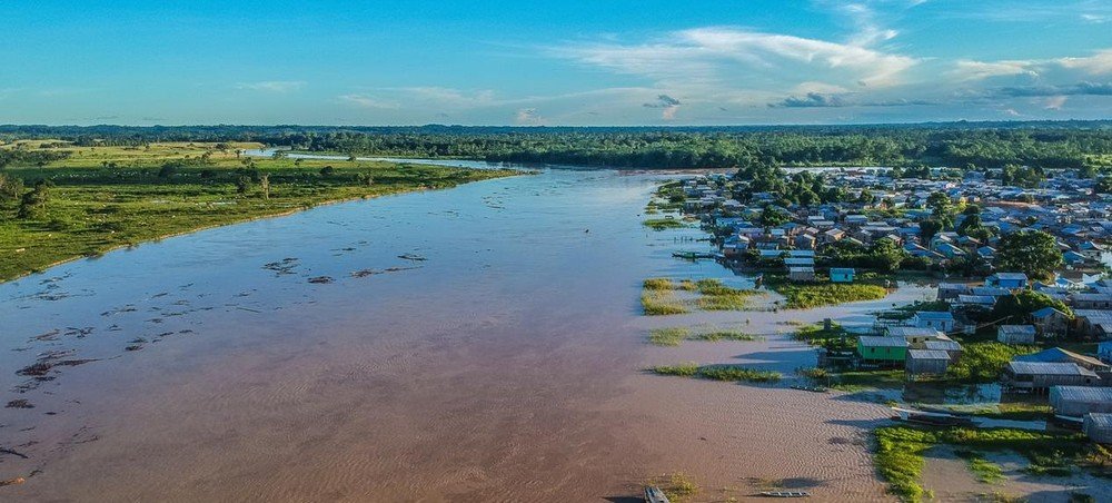 Foto de capa: Rio transborda e atinge 500 casas em Tarauacá no interior do Acre, diz Defesa Civil — Foto: Jardy Lopes/ Arquivo Pessoal.