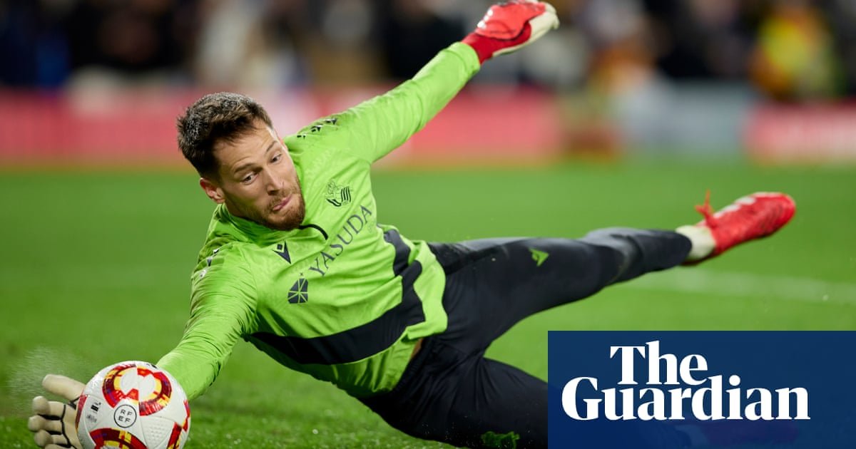 Alex Remiro, do Real Sociedad: 'Com o United parece que algo sempre dá errado' | Real Sociedad