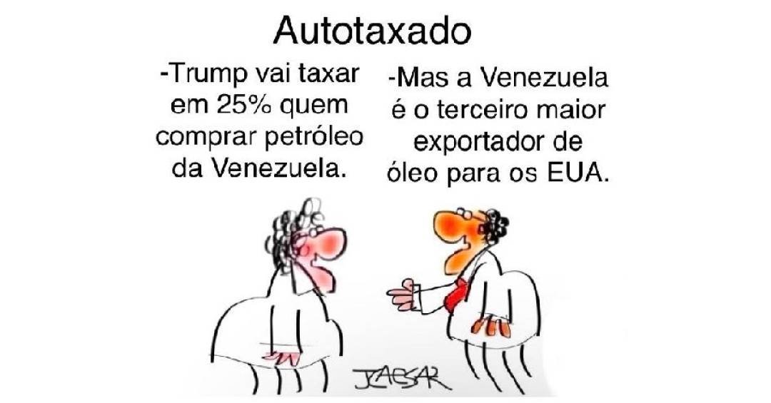 Charge do JCaesar: 25 de março