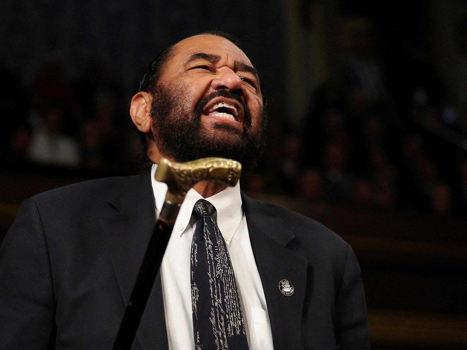Democrata Al Green removido do discurso do Congresso de Trump para Heckling | Donald Trump News