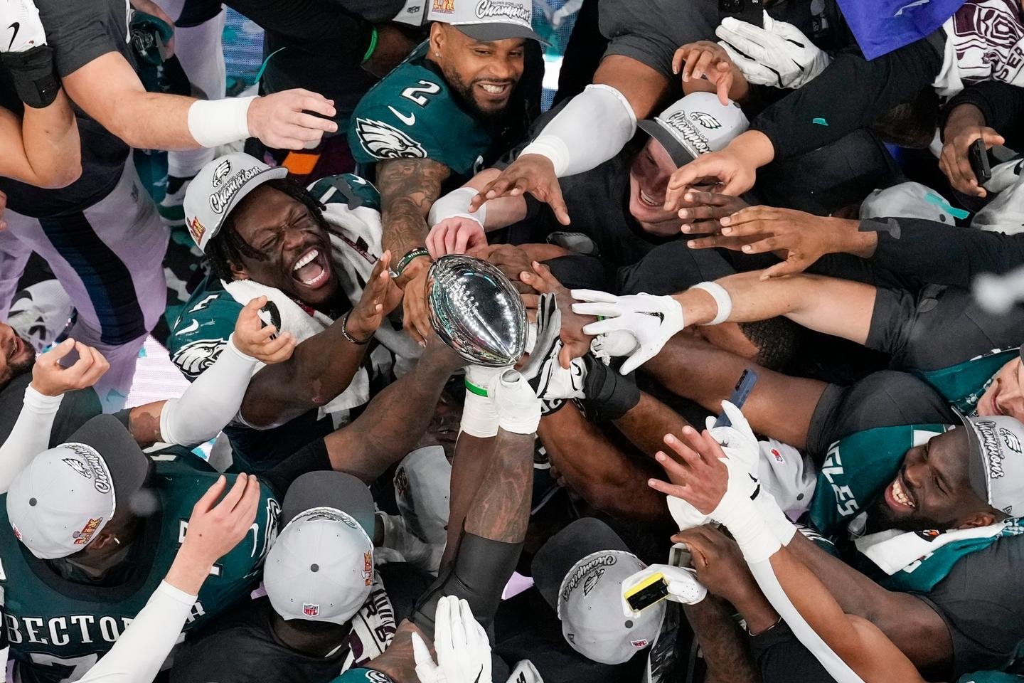 Desta vez, o Philadelphia Eagles, vencedores do Super Bowl, irão para a Casa Branca