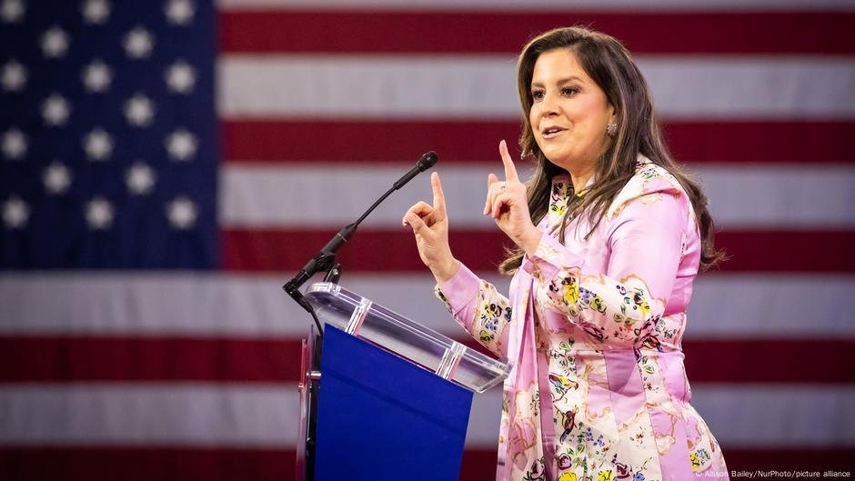 Donald Trump retira Elise Stefanik como ONU enviado - DW - 27/03/2025