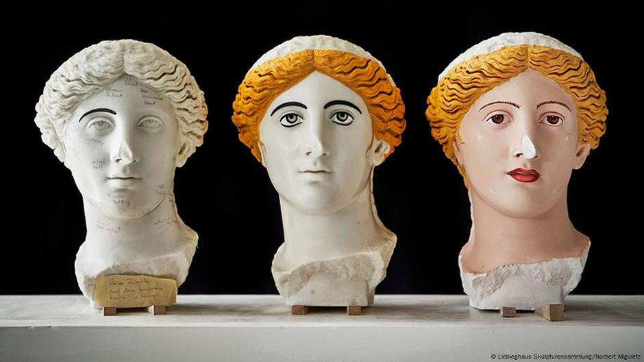 Estátuas na Grécia antiga, Roma eram coloridas - e perfumadas - DW - 18/03/2025