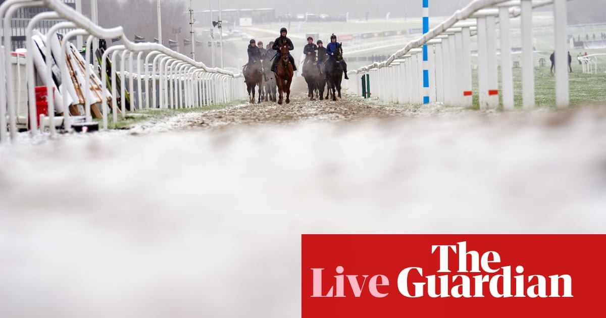 Festival de Cheltenham 2025: A neve cai antes de correr no segundo dia - Live | Festival de Cheltenham 2025