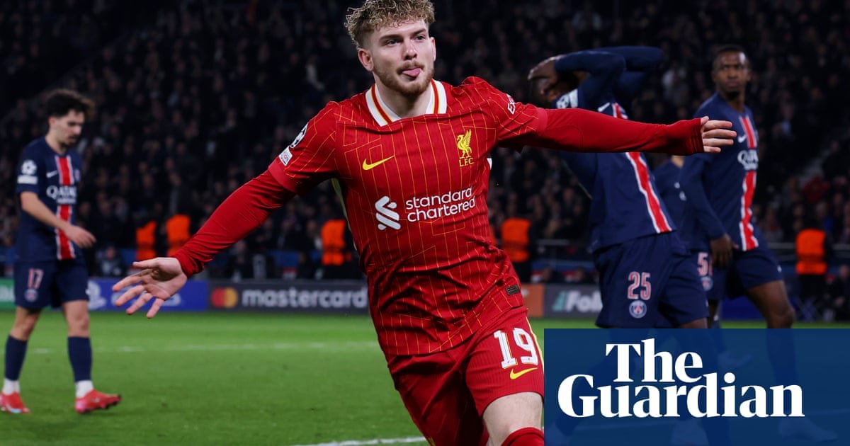 Harvey Elliott atordoa PSG como tempestade climática do Liverpool para conquistar a vitória dramática | Liga dos Campeões
