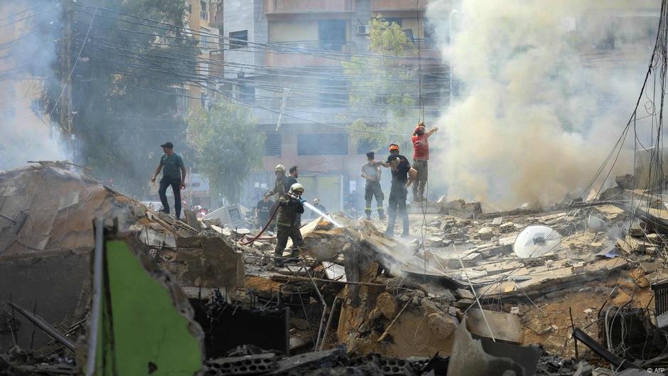 Israel atinge Beirute pela primeira vez desde o cessar -fogo - DW - 28/03/2025