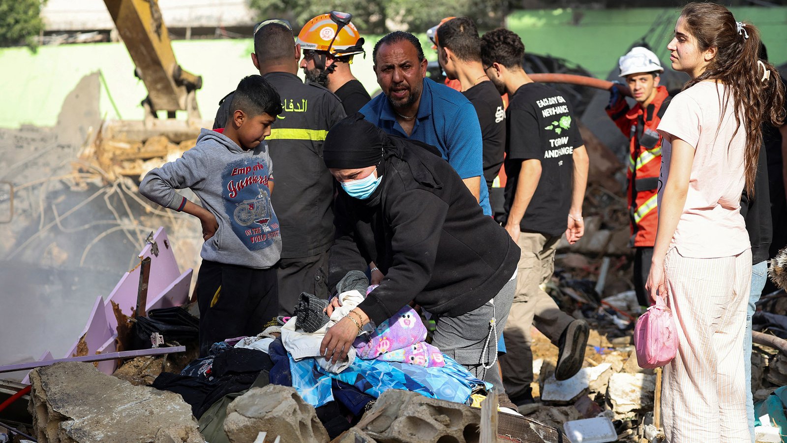 Israel bombas Beirute pela primeira vez desde o cessar -fogo