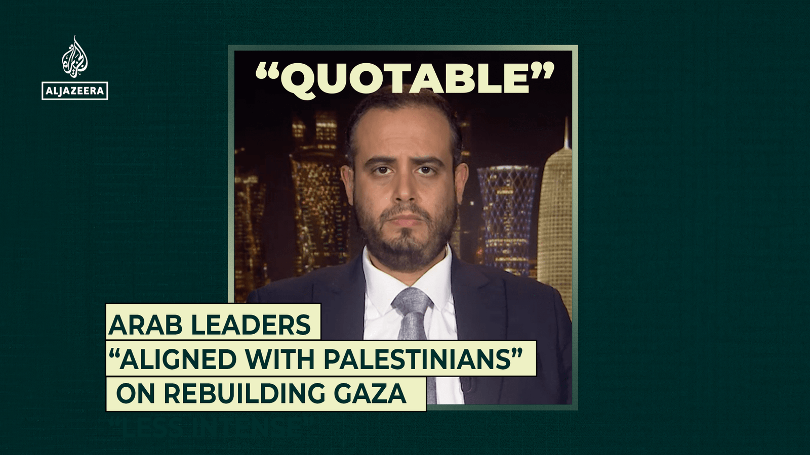 Líderes árabes "alinhados com palestinos" na reconstrução de Gaza