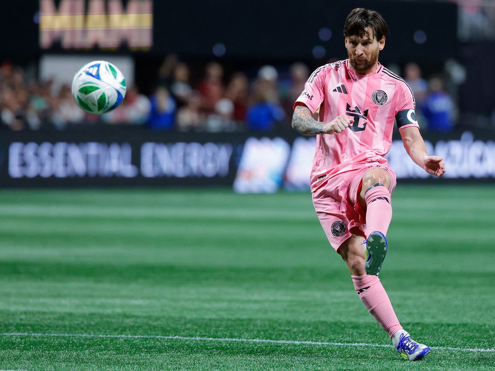 Lionel Messi pontuações como inter Miami Win contra o Atlanta United por 2-1 | Notícias de futebol