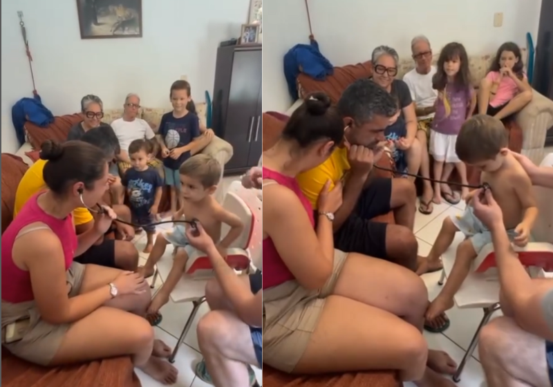 Empático, o cantor Saulo Fernandes visitou na ambulância uma fã, que desmaiou no show dele em Salvador (BA). Ele ainda posou para fotos com a menina. - Foto: @sauloeuteamo