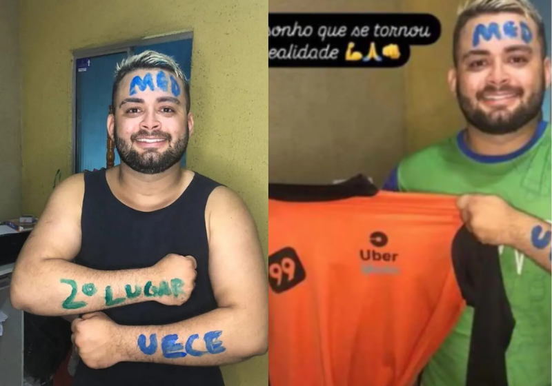 Pescadores resgatam e salvam o homem que caiu da ponte Rio-Niterói, que tem a altura de um prédio de 24 andares. – Foto: @orlando.souza18