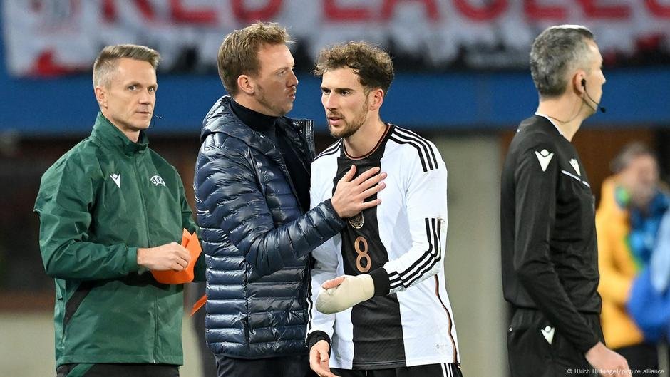 Nagelsmann, incluindo Goretzka na equipe da Liga das Nações - DW - 13/03/2025