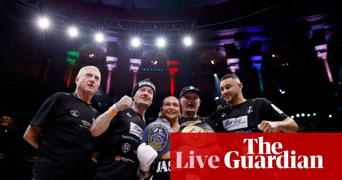 Natasha Jonas v Lauren Preço: UNIFICAÇÃO DO TÍTULO MULHERLO DE MULHERES - CONSTRUÇÃO AO VIVO | Boxe