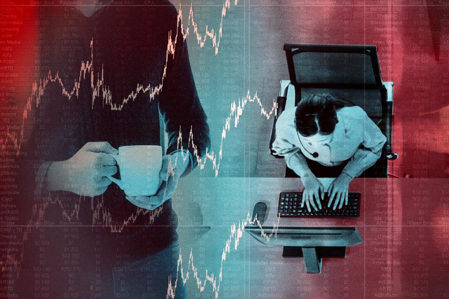 Nos call centers de golpistas da rede "safira", uma vida quase trivial no escritório