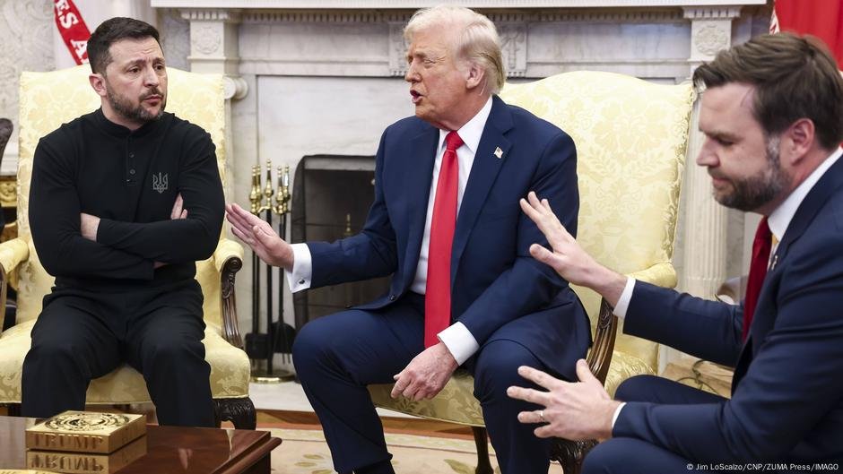 Nós suspendemos temporariamente a ajuda militar - DW - 04/03/2025