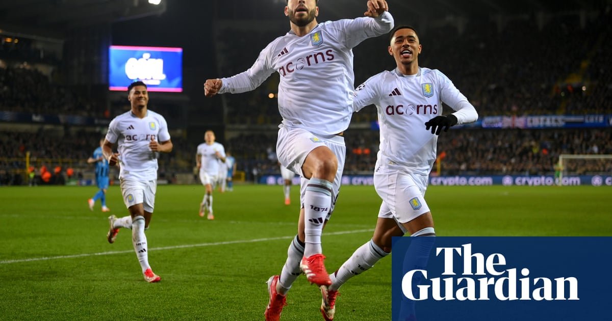 O Aston Villa se fecha nas quartas de final depois que Asensio empunha a dor no Club Brugge | Liga dos Campeões