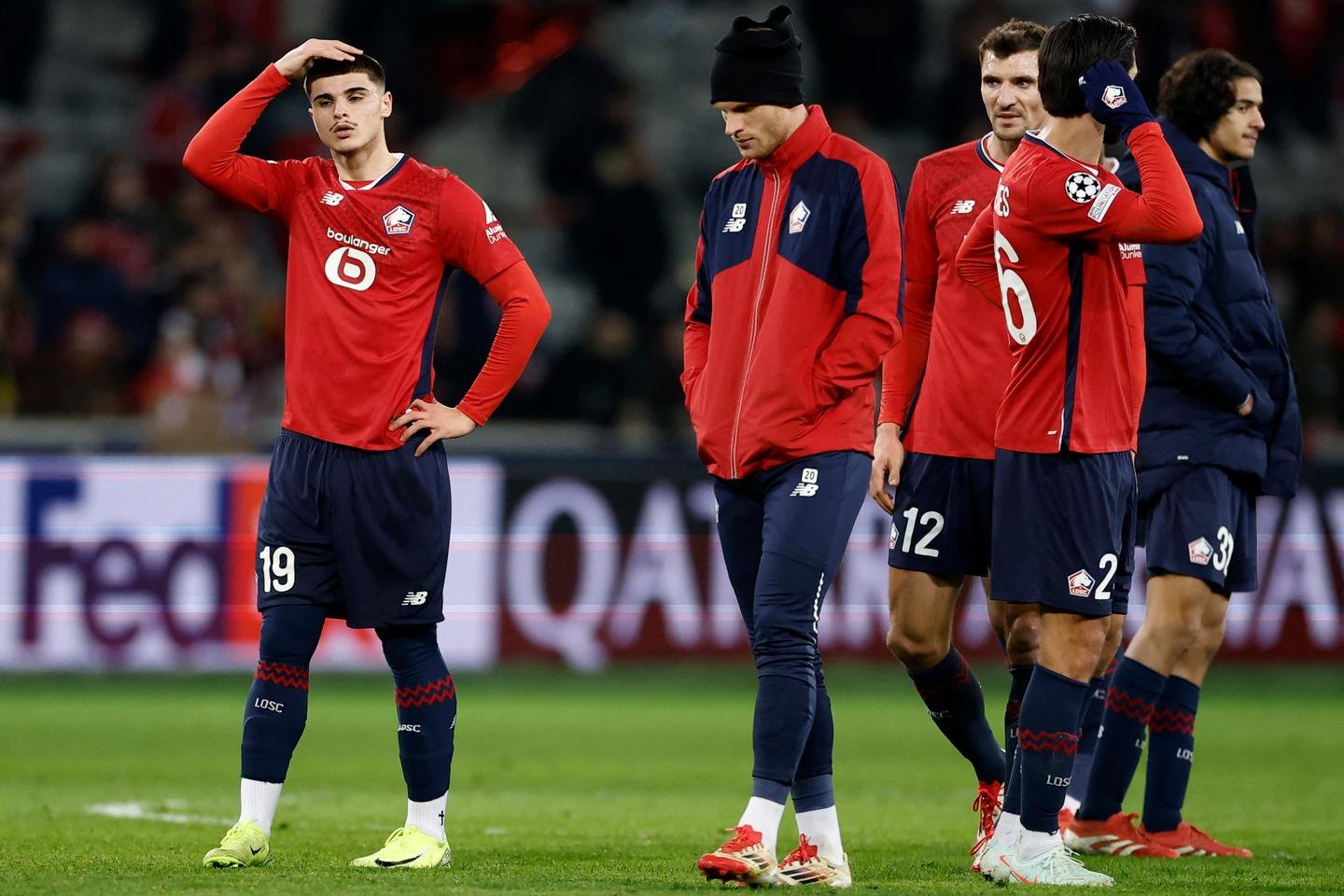 O LOSC, eliminado da Liga dos Campeões, ainda colide com o teto de vidro da rodada de 16