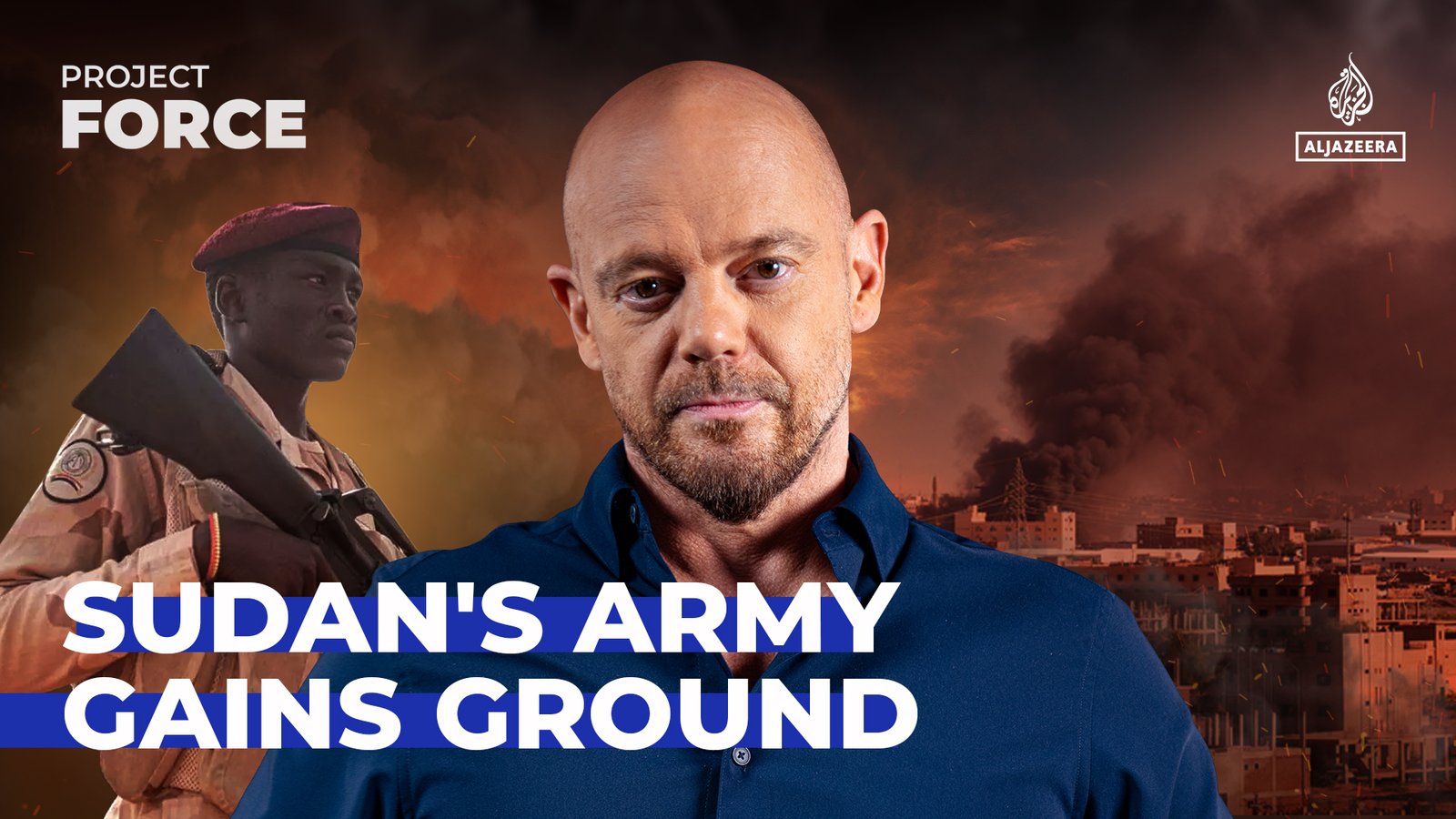 O exército do Sudão ganha terreno