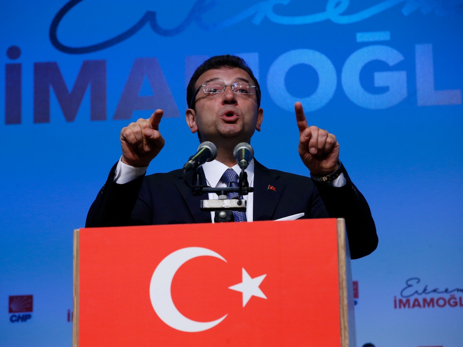 O prefeito de Istambul detido, imamoglu, nega o 'terrorismo': Relatório | Notícias de protestos