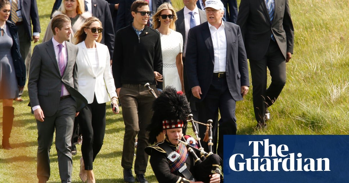 O primeiro ministro da Escócia realiza uma reunião 'calorosa' com Eric Trump em Edimburgo | Escócia