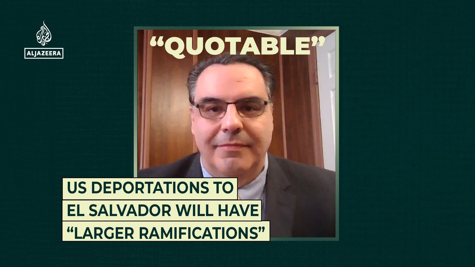 Os deportações dos EUA para El Salvador terão "ramificações maiores" | Série digital