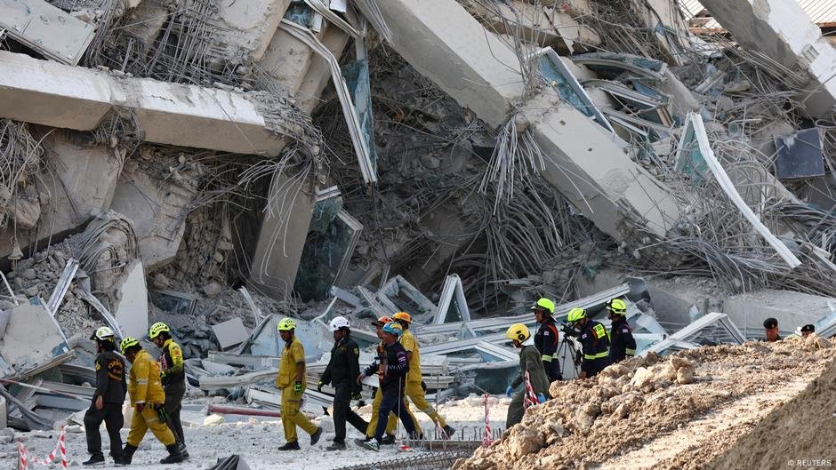 Os esforços de ajuda se intensificam após o terremoto mortal de Mianmar-Thailand-DW-30/03/2025