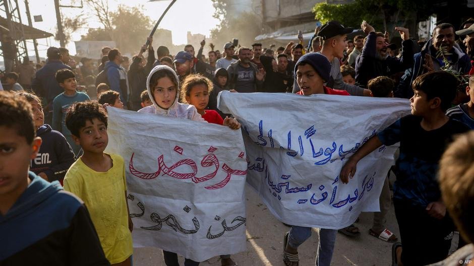Os protestos em Gaza foram 'anti-hamas'? - DW - 28/03/2025