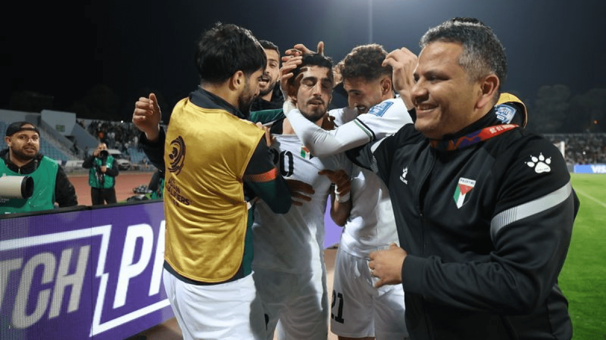 Palestina Mantenha as esperanças da primeira Copa do Mundo Viva com a dramática reviravolta do Iraque | Notícias de futebol