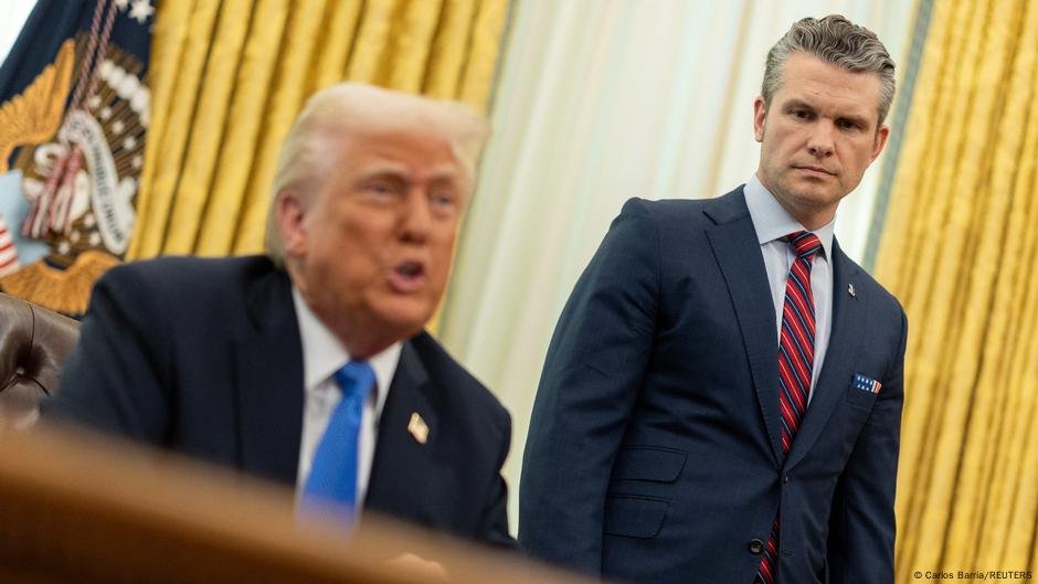 Planos militares secretos dos EUA vazaram no bate -papo em grupo - DW - 24/03/2025
