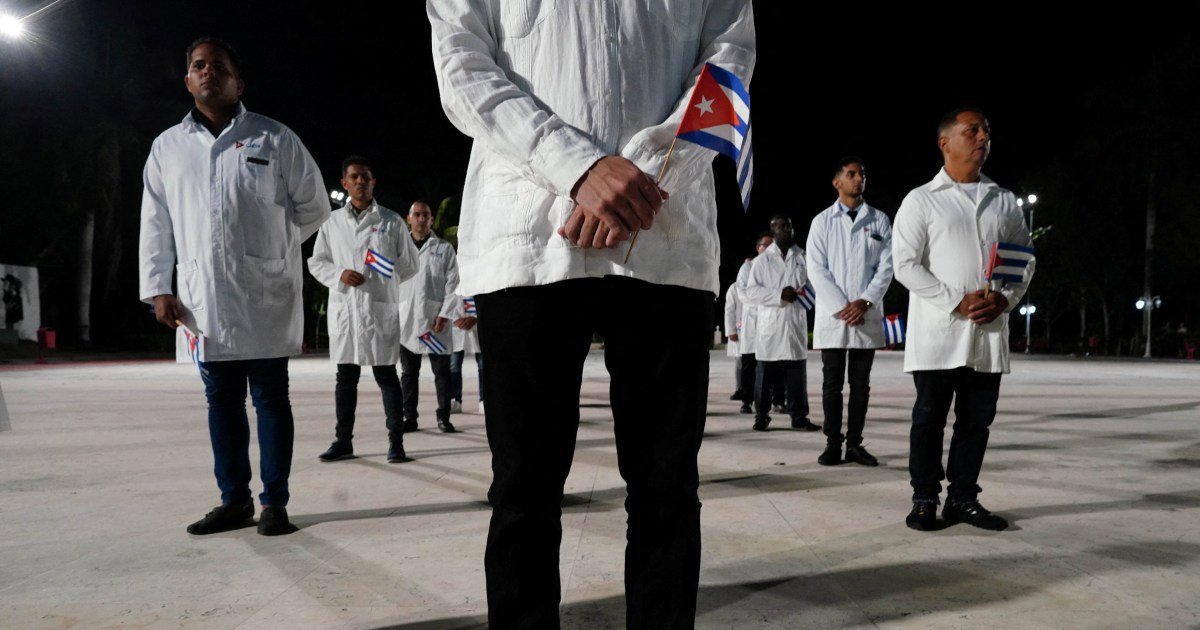 Por que os líderes do Caribe estão lutando contra Trump para manter os médicos cubanos? | Notícias de saúde