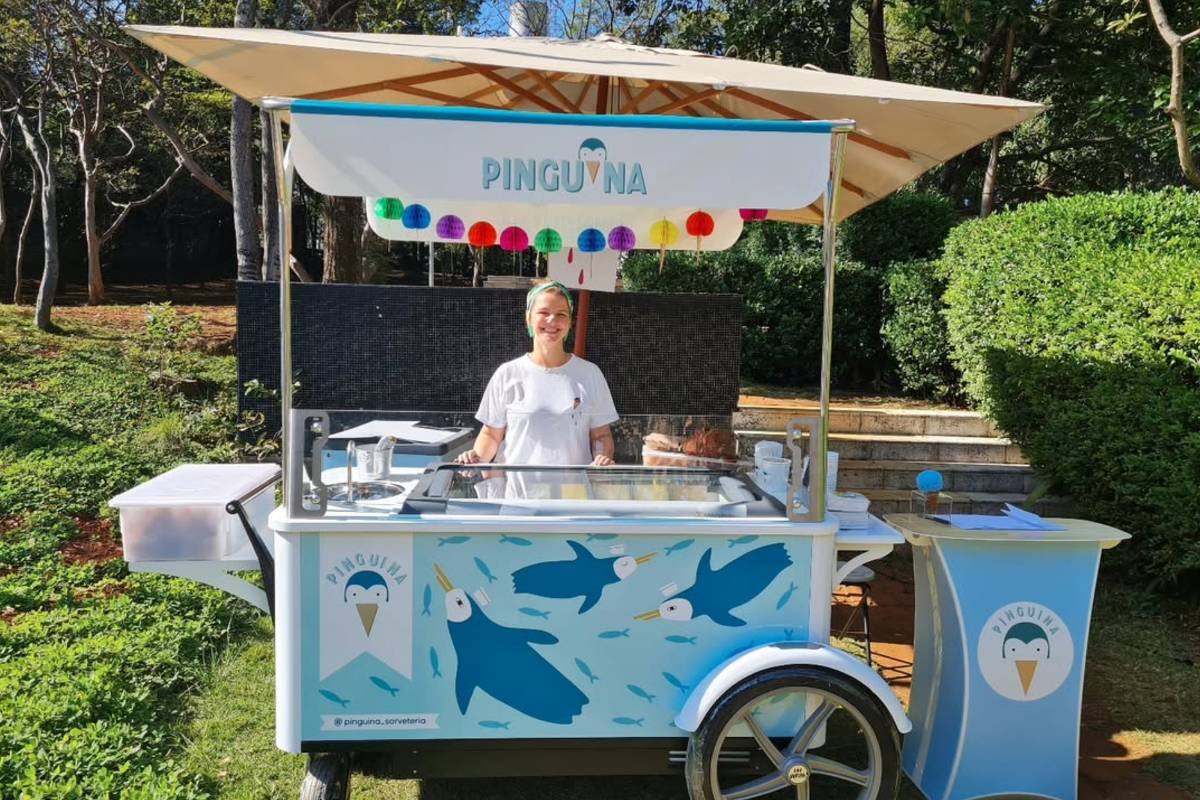 Sorvete: Espaço Petrobras terá carrinho da Pinguina - 05/03/2025 - Cinema