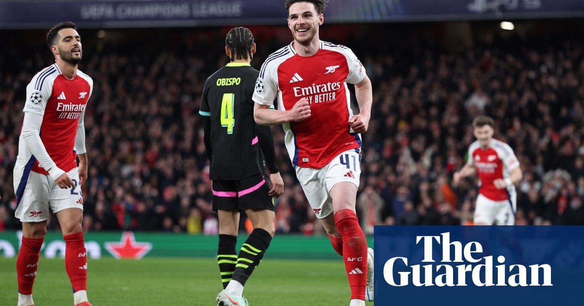 Sterling deixa sua marca contra o PSV como um passeio no Arsenal nas quartas de final | Liga dos Campeões