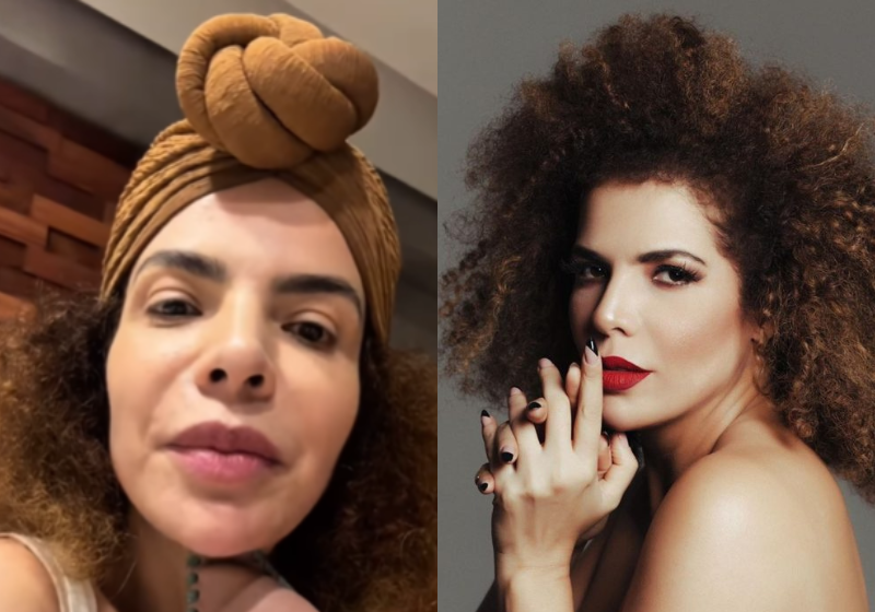 O homem, seu Divino, dá mamadeira na boca do Príncipe, o cachorro adulto resgatado das ruas de São Paulo. A cena é puro amor. - Foto: @vaniedivino/TikTok