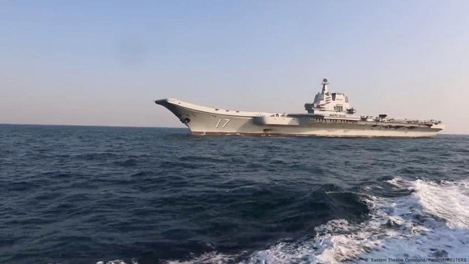 A China possui exercícios militares em larga escala em torno de Taiwan-DW-04/04/2025