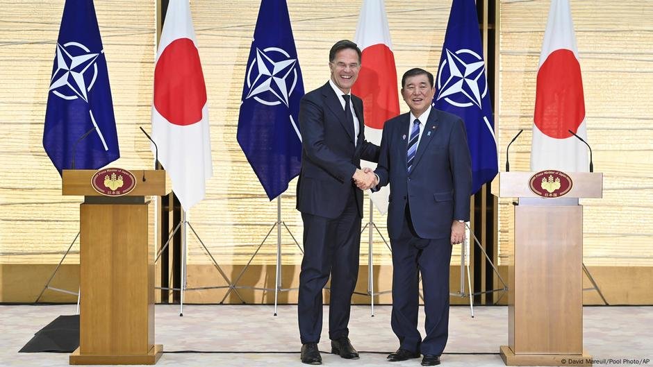 A Rutte da OTAN quer laços mais próximos com o Japão no mundo das mudanças - DW - 04/04/2025