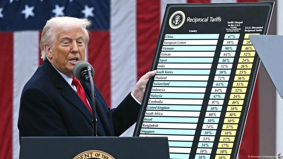 As falsas reivindicações de Trump sobre tarifas - DW - 04/04/2025