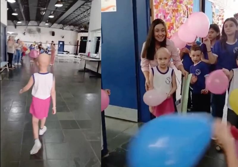 O corredor brasileiro Pedro Arieta parou de correr a Maratona de Boston para ajudar um outro atleta que caiu na pista e não conseguia se levantar. Fotos: @luizacaravo/TikTok