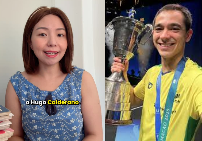 O catador Ezio, de Minas Gerais, ficou emocionado ao comprar o primeiro ovo de Páscoa da vida dele, aos 65 anos. O vídeo dele viralizou. - Foto: @souzaezio/TikTok