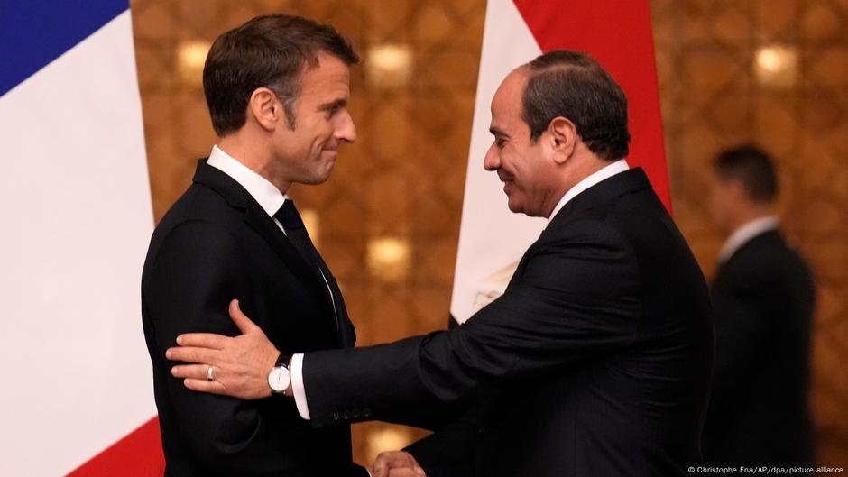 Macron Eyes Progrea na Paz do Oriente Médio durante a viagem ao Egito - DW - 04/04/2025