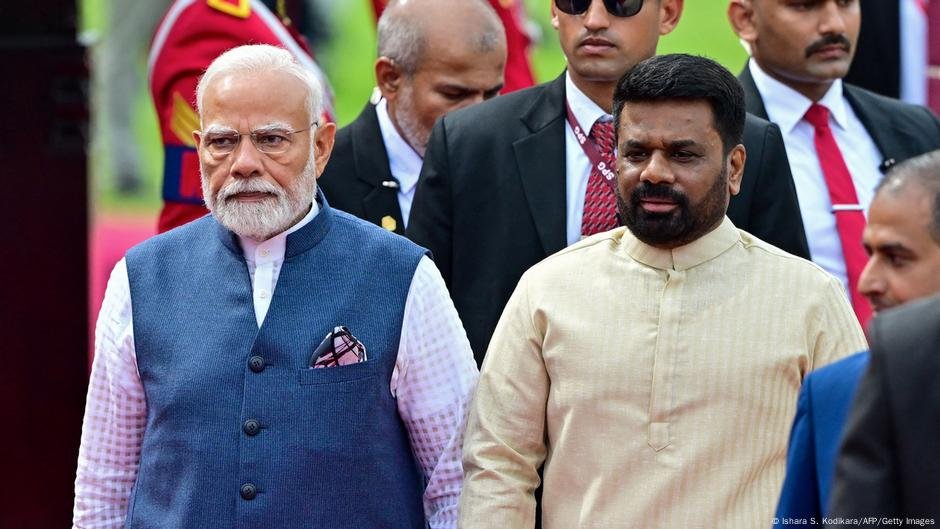 Modi da Índia visita o Sri Lanka para aumentar a cooperação de defesa - DW - 04/04/2025
