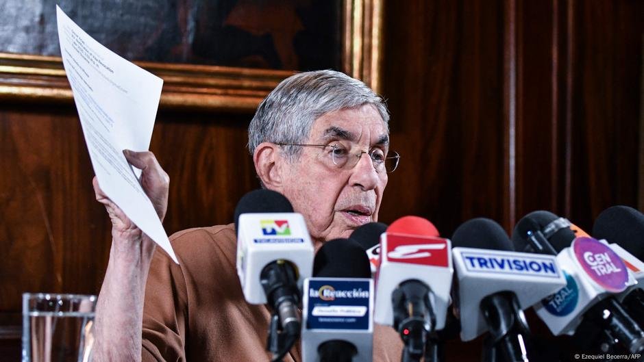 O ex -presidente da Costa Rica, Arias, diz que os EUA revogaram o Visa - DW - 04/04/2025