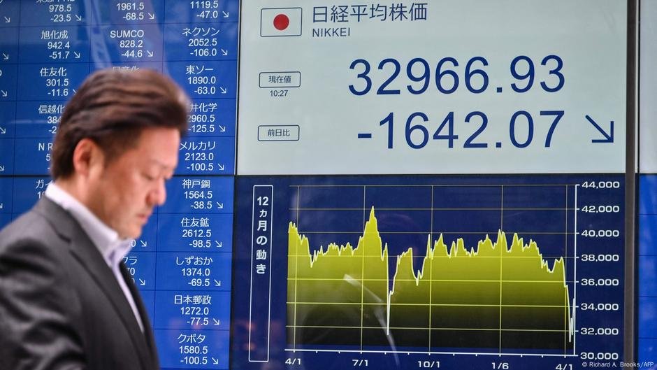 Os mercados asiáticos caem em meio à tensão US-China-DW-11/11/2025