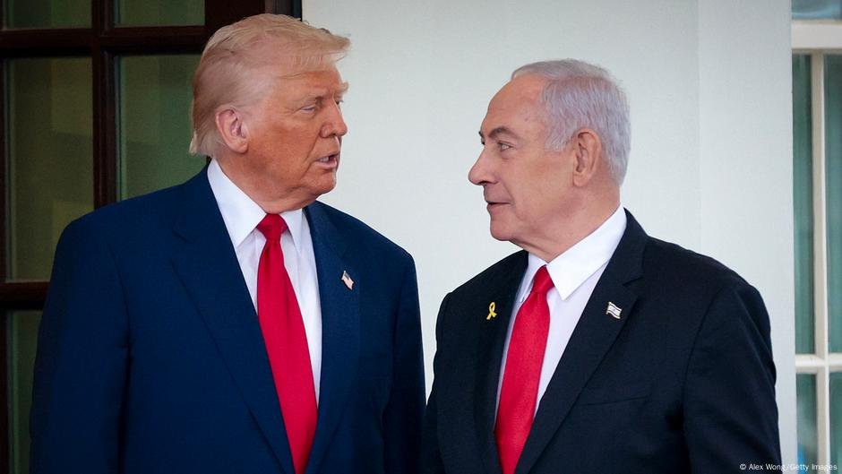 Trump hospeda Netanyahu na Casa Branca - DW - 04/07/2025