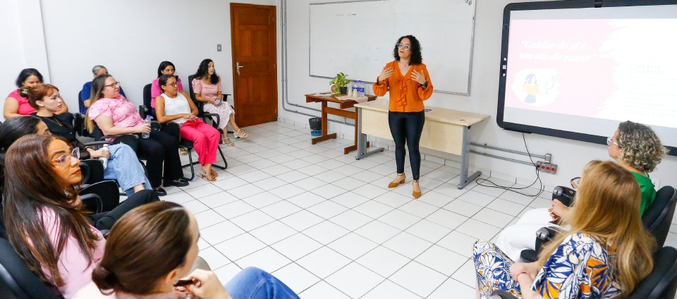 Ufac promove ação de autocuidado para servidoras e terceirizadas — Universidade Federal do Acre
