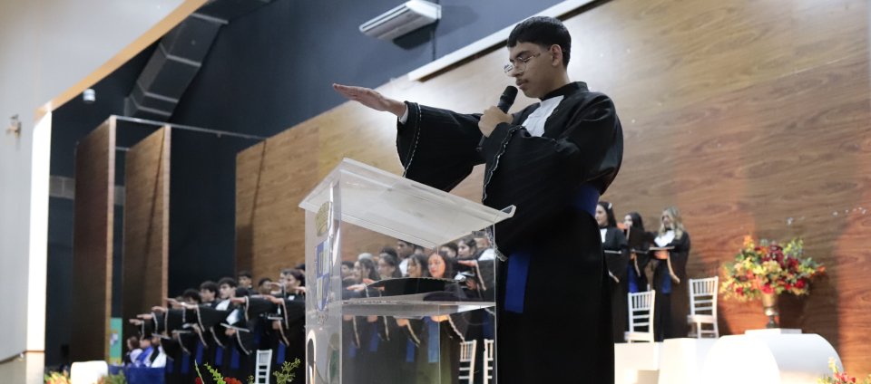 Ufac realiza formatura de alunos do CAp pela 1ª vez no campus-sede — Universidade Federal do Acre