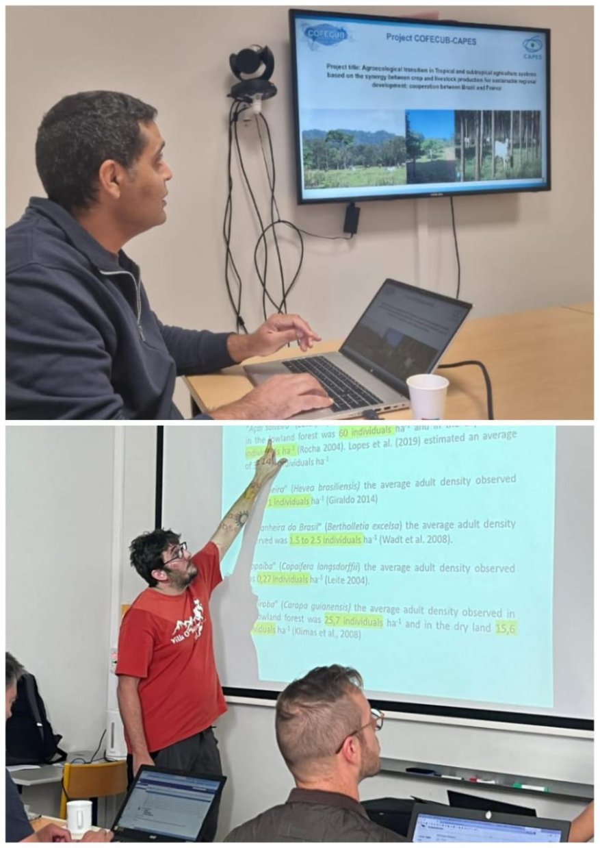 Rede de trabalho franco-brasileira atua em propriedades amazônicas — Universidade Federal do Acre